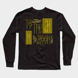 Unique Lettering T-Shirt Design Long Sleeve T-Shirt